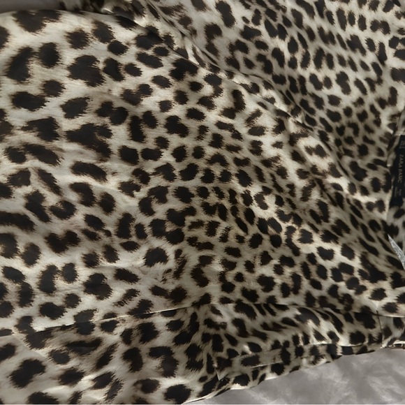 Zara size small leopard “silk” pants. - Picture 3 of 3